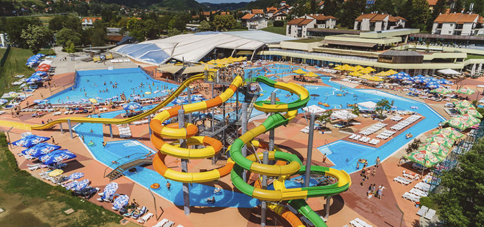 Tobogani za javna kopališča in terme